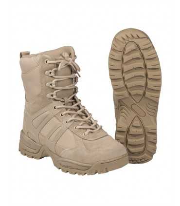 Anfibi stivali militari Coyote TAN MILTEC Combat Boots GEN. II in pelle anfibio stivale militare softair caccia outdoor