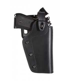 PR1 - Leather duty holster with upper safety system