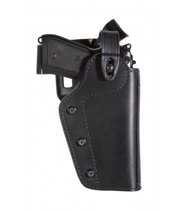PR1 - Leather duty holster with upper safety system