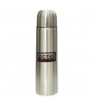 Thermos da 1/2 Litro Militare da Escursionismo Campeggio ACCIAIO INOX FOSCO Tappo ONE TOUCH