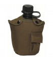 US Plastic Bottle, OD green or Coyote tan or black, 1 l with cover