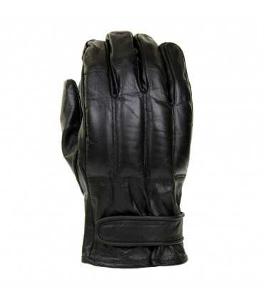 Gloves tactical leather in operation for fighting padded sand black black