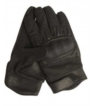 Gloves Military Mil-tec Black NOMEX and SKIN for Cops Security