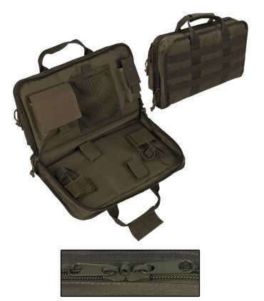 OD Green or Black TACTICAL PISTOL CASE Small or Large