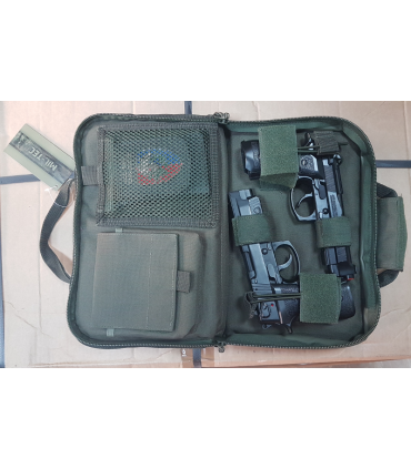 Valigetta Custodia Porta Pistola 2 Pistole più accessori Multitasca Miltec