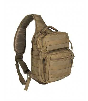 Zaino monospalla MILTEC incoursori con sistema molle esterno 10 LT