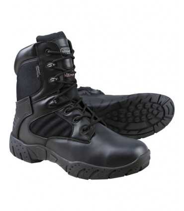 Tactical Pro Boot - Half Leather - Half Nylon - Black - Kombat UK
