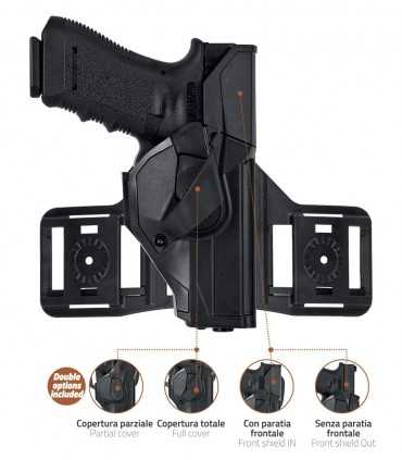 CCHU8 - "CAMA UP&DOWN" Polymer injection molded holster