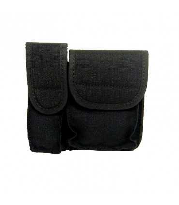 2G63 – Cordura magazine case and handcuff holder