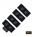 Set da 4 distanziali neri in Cordura originale passanti da cinturone distanziale