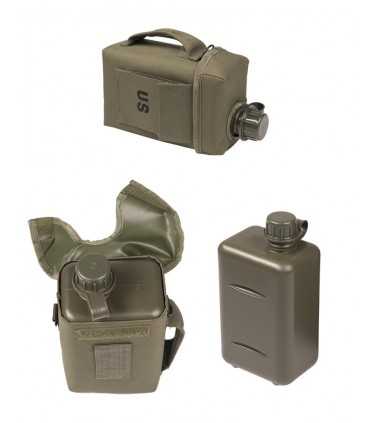OD PATROL CANTEEN 2 LTR WITH COVER AND STRAP