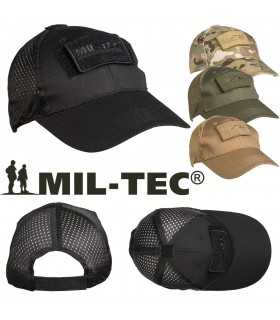 Cappello berretto tipo Baseball forato leggero e traspirante in tessuto RIP-STOP