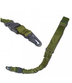 Cinghia a un punto BUNGEE in Cordura con moschettone in metallo