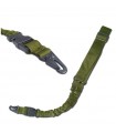 Cinghia a un punto BUNGEE in Cordura con moschettone in metallo