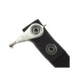 2V02 - Distanziale con chiave per manette in cordura per cinturone
