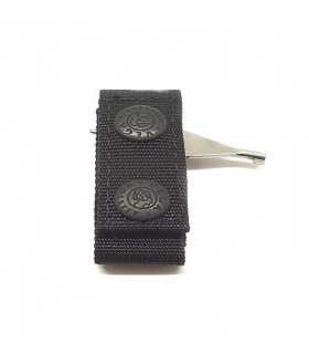 2V02 - Distanziale con chiave per manette in cordura per cinturone