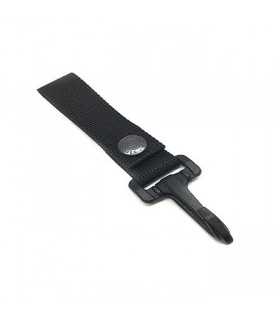 2V16 – Cordura key holder with plastic spring clip