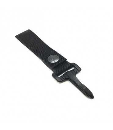 2V16 – Cordura key holder with plastic spring clip