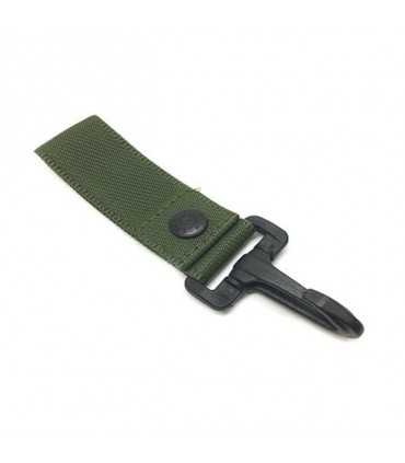 2V16 – Cordura key holder with plastic spring clip