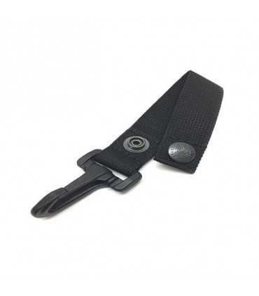 2V16 – Cordura key holder with plastic spring clip