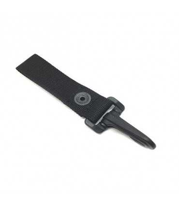 2V16 – Cordura key holder with plastic spring clip