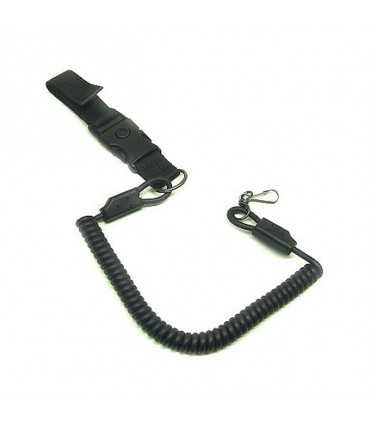2V22 – Pistol safety lace with molded terminal - Laynard