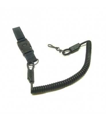2V22 – Pistol safety lace with molded terminal - Laynard