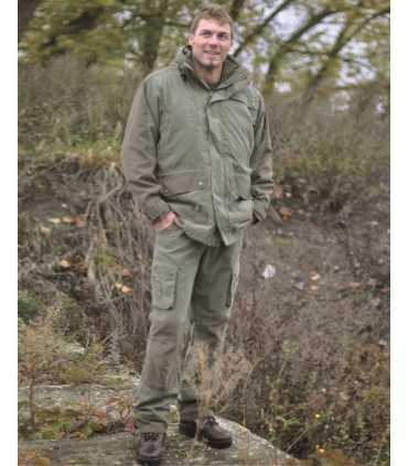 Pantaloni CARGO da caccia o escursionismo MIL-TEC HUNTING Verdi con TASCONI Trekking