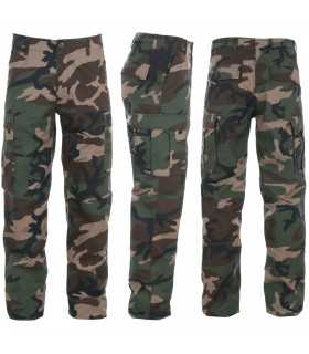 Pantaloni tattici BDU 6 tasche pantalone da mimetica o tuta operativa