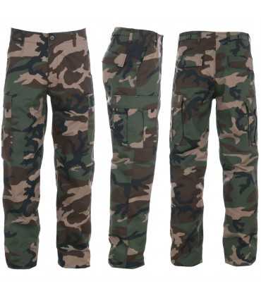 Pantaloni tattici BDU 6 tasche pantalone da mimetica o tuta operativa