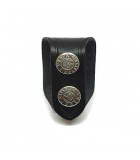 1V01 – Two holes leather beltkeeper