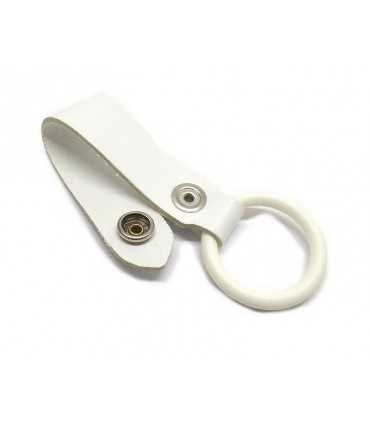 1V10 - Porta manganello o porta pila c-cell con passante in cuoio