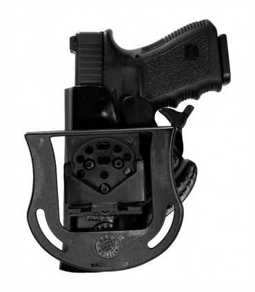 SU1 - Belt leather holster with automatic safety system