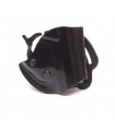NS1 - Belt leather holster uncovered full barrel with automatic safety system