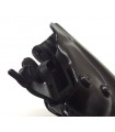 NS1 - Belt leather holster uncovered full barrel with automatic safety system
