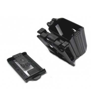 8MH01 - Open two row universal magazine case for belt