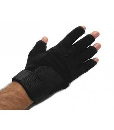 OG01 – Multiple stitch layer half fingers tactical glove