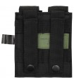 Ammo Pouch, double, "Molle", small, black