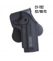 DEFENDER - Professional polymer holster fo belt