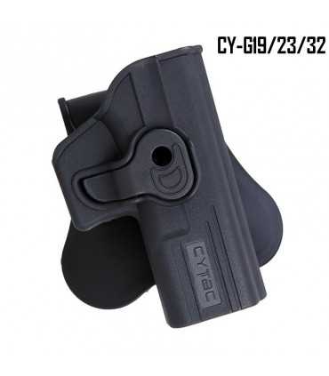 DEFENDER - Professional polymer holster fo belt