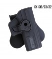 DEFENDER - Professional polymer holster fo belt