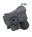 DEFENDER - Professional polymer holster fo belt