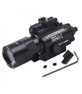 X400U ULTRA LED TACTICAL Flash Light and Red Laser