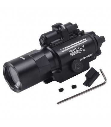 X400U ULTRA LED TACTICAL Flash Light and Red Laser