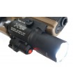 X400U ULTRA LED TACTICAL Flash Light and Red Laser