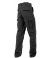 US BLACK R/S BDU FIELD PANTS