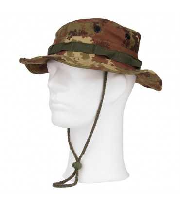 Cappello JUNGLE BUSH con laccetto e fori di ventilazione
