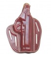 H199 - Quick release leather holster with four belt loops