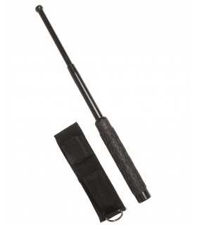 BLACK TELESCOPE BATON WITH POUCH