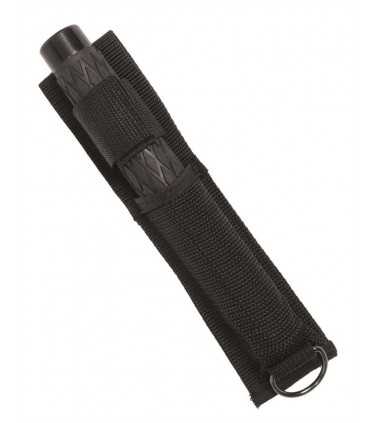 BLACK TELESCOPE BATON WITH POUCH